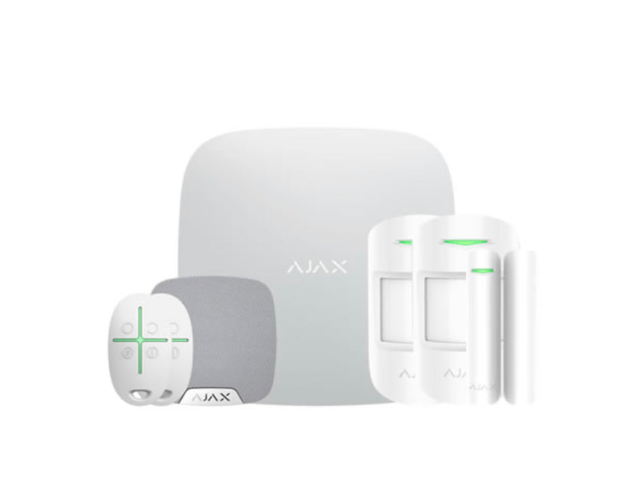 Ajax Alarm Kit Hub 2 (EightPlus) White