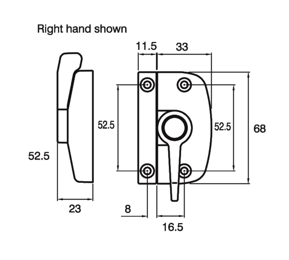 ASEC Window Pivot Lock