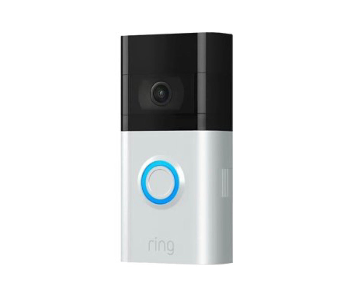 Ring X Line Video Doorbell 3 with Rechargeable Quick-Release Battery Pack and Two Faceplate finishes