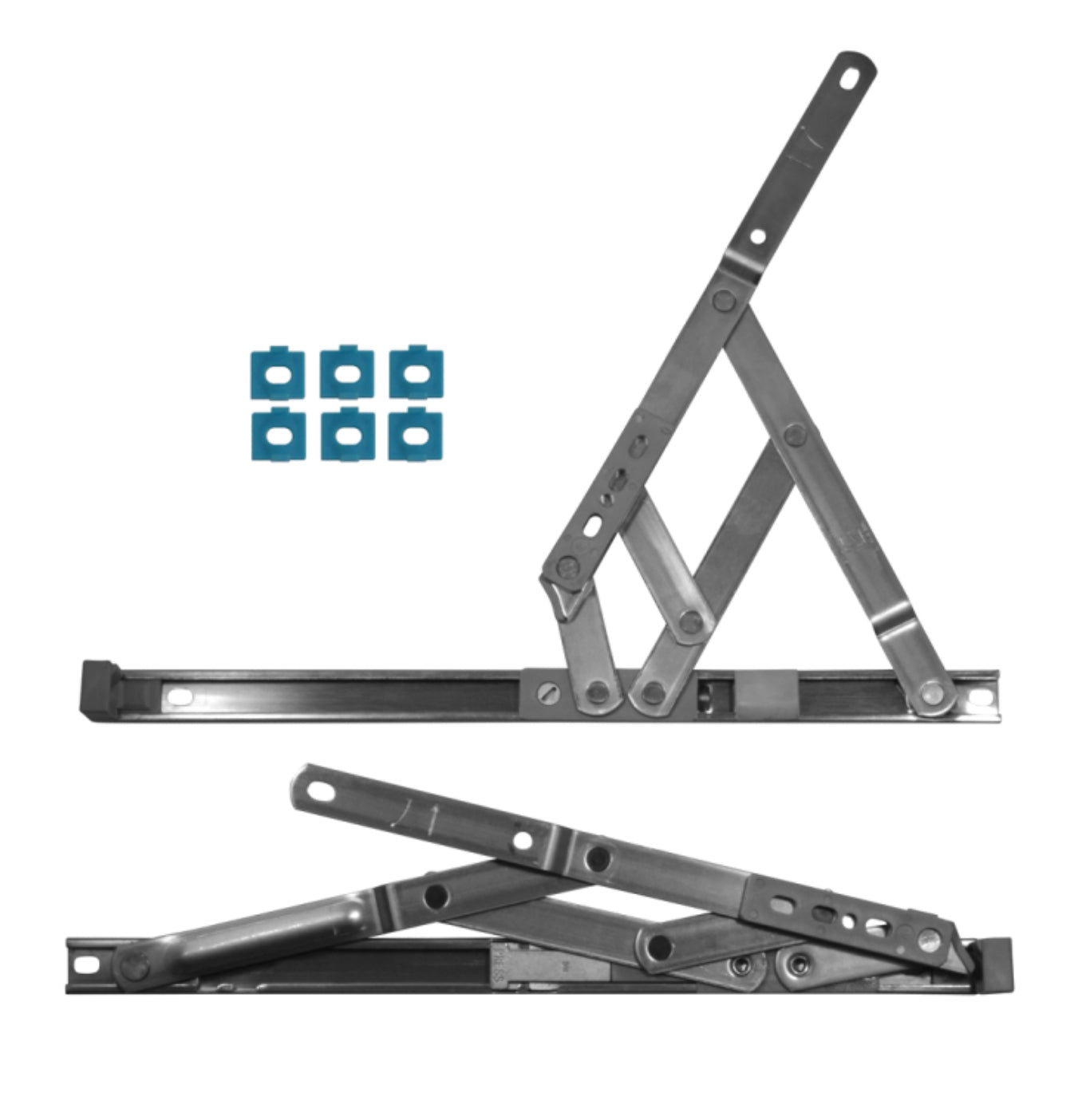 CHAMELEON Side Hung Restricted Friction Hinge With Packers - 13mm - 17mm