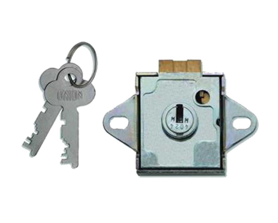 UNION 4348 7 Lever Deadbolt Locker Lock