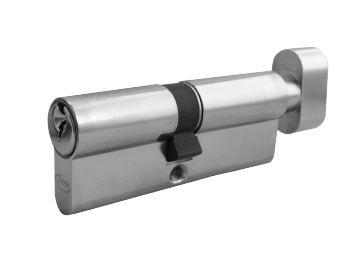 ASEC 5-Pin Euro Key & Turn Cylinder