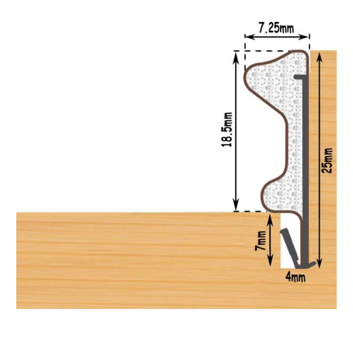 EXITEX Aquatex S25 Door Seal