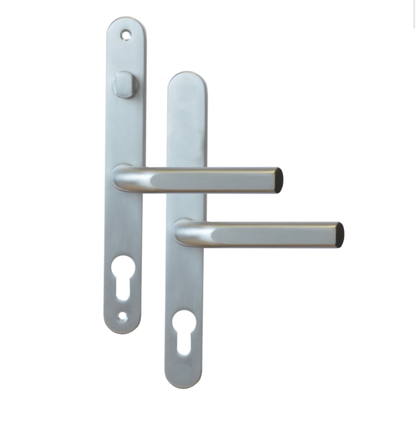 ASEC 68mm Lever UPVC Door Furniture With Snib