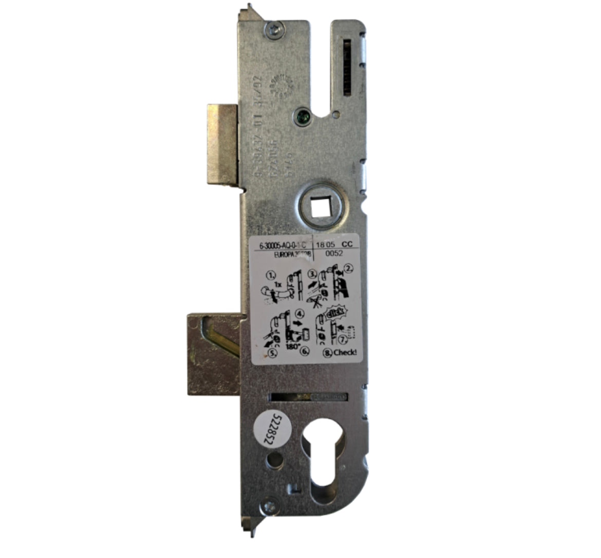 GU Lever Operated Latch & Deadbolt - Centre Case