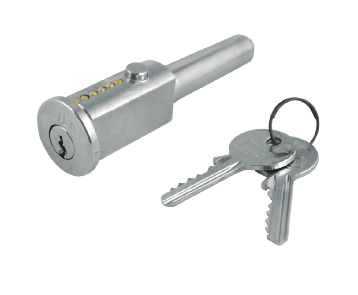 ILS FDM007-1 Round Face Bullet Lock 91mm x 25mm x 42mm