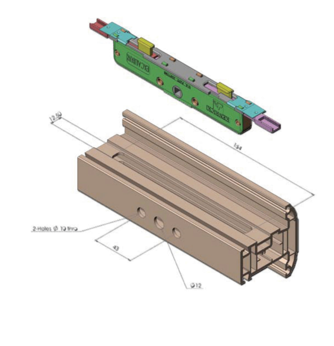 KENRICK Excalibur Window Gearbox - Shootbolt