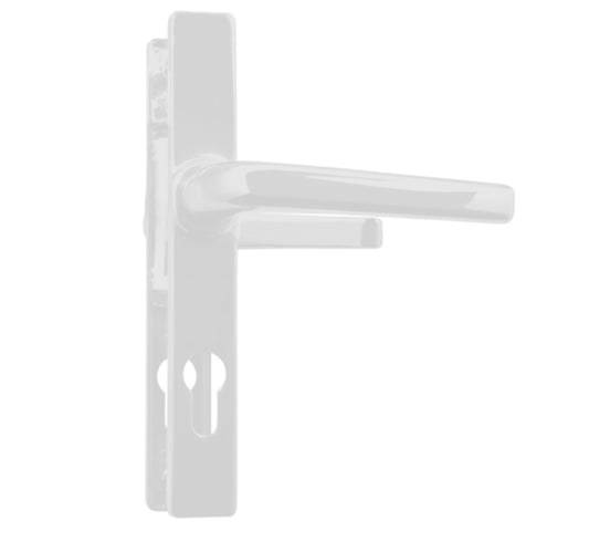 ASEC 70 Lever/Lever Door Furniture To Suit Ferco - 200mm Backplate