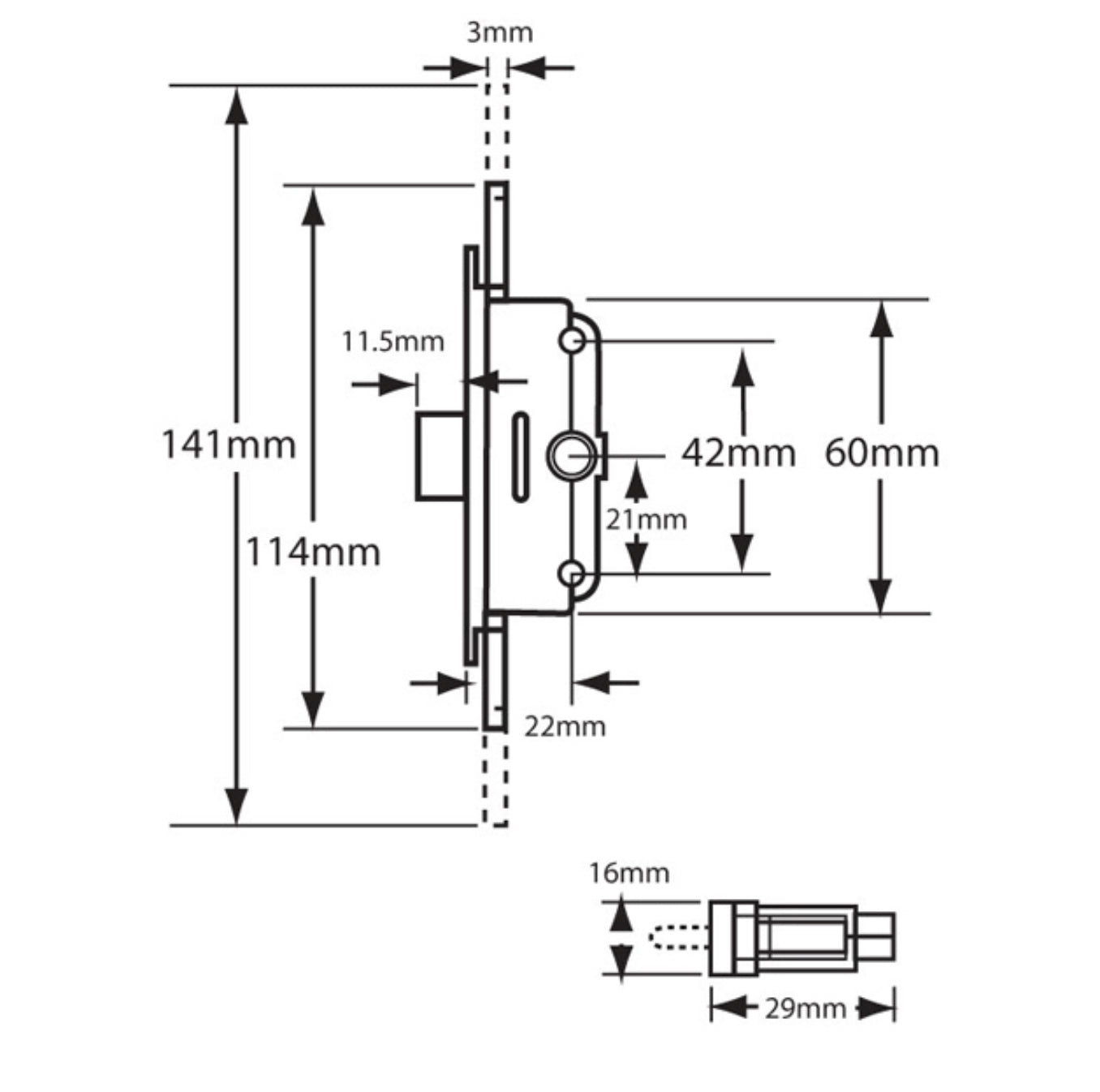 ERA Aubi Saracen Window Gearbox