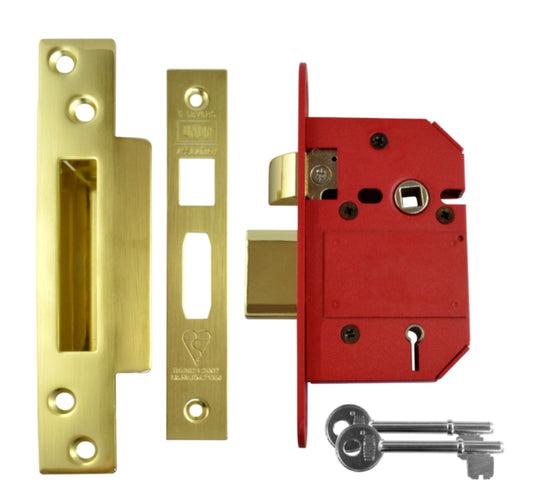 UNION J2200 StrongBOLT BS 5 Lever Sashlock