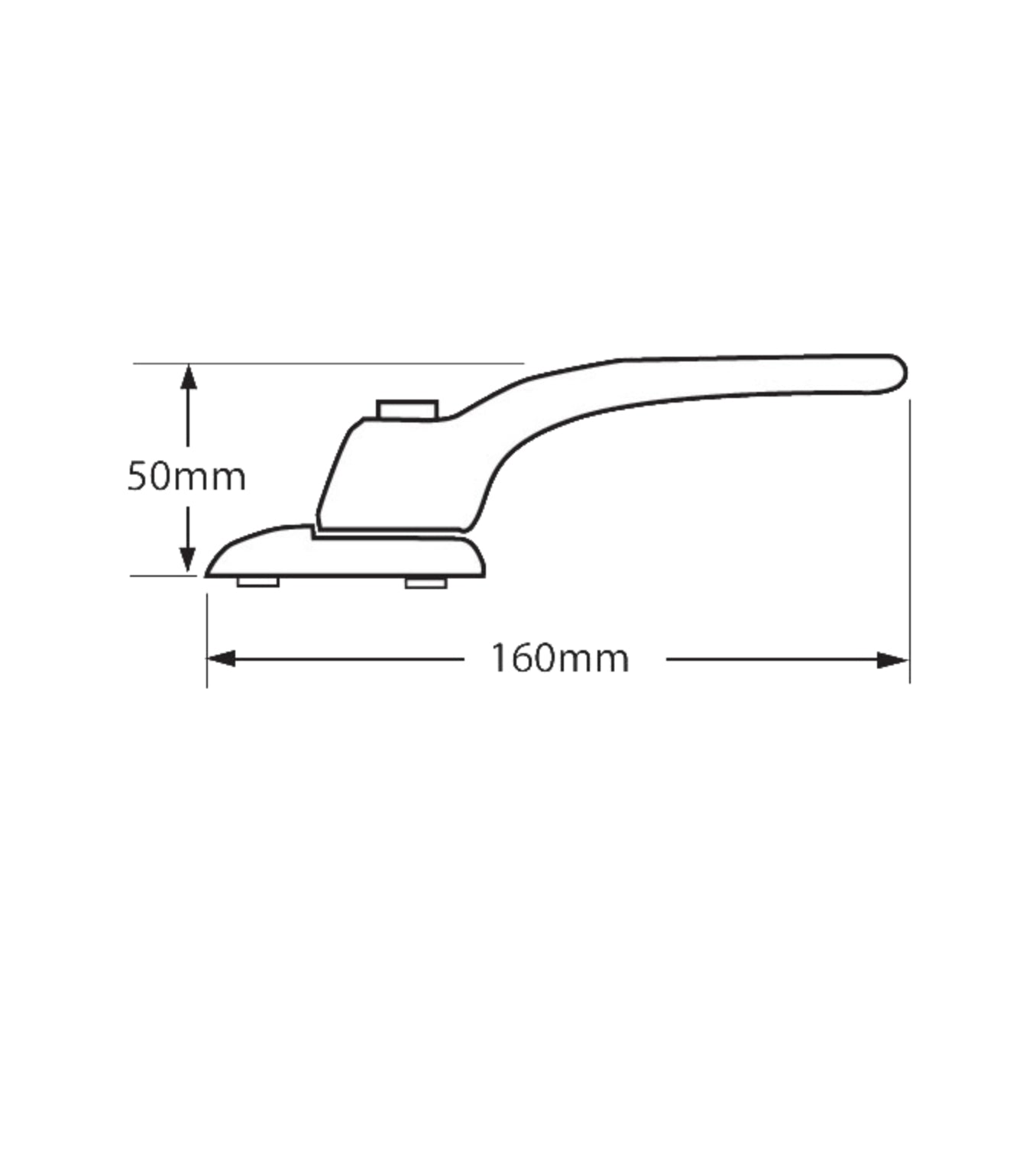 EASYFIT Adjustable Multi Spindle Espag Handle (10mm - 55mm)