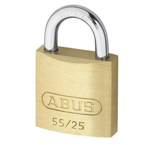 ABUS 55 Series Brass Open Shackle Padlock