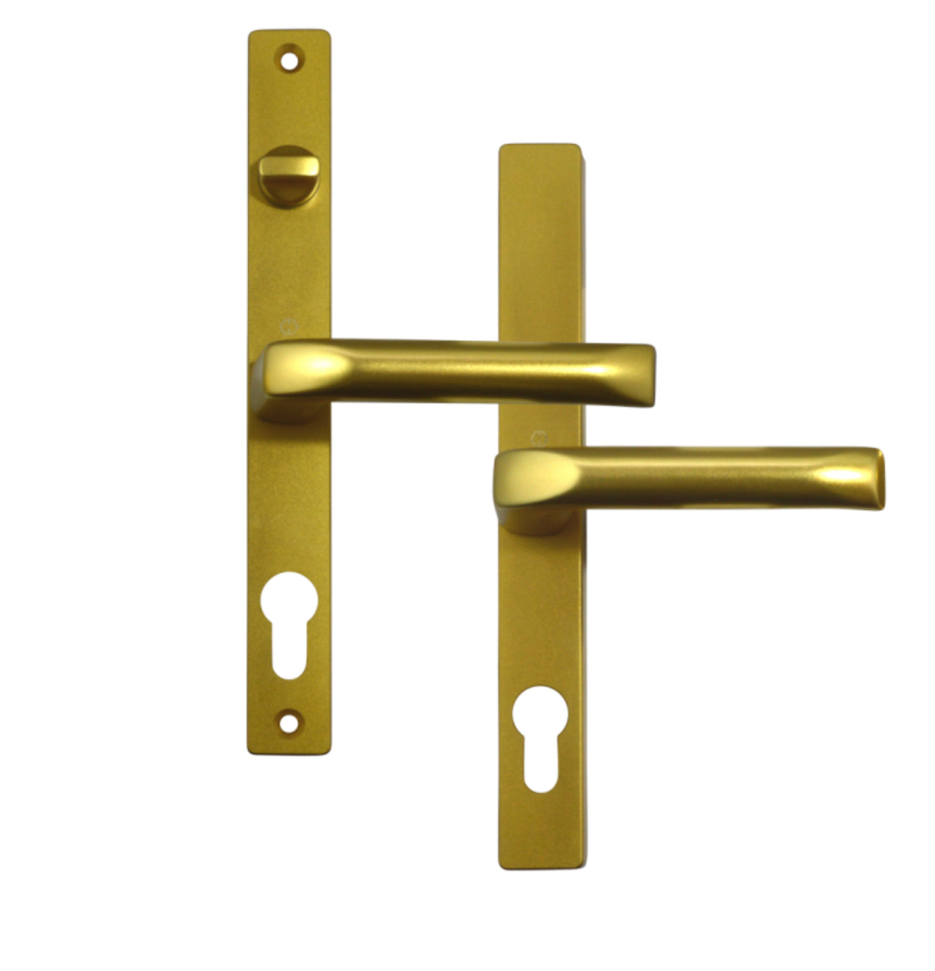 HOPPE UPVC Lever Door Furniture To Suit Fullex c/w Snib Gold