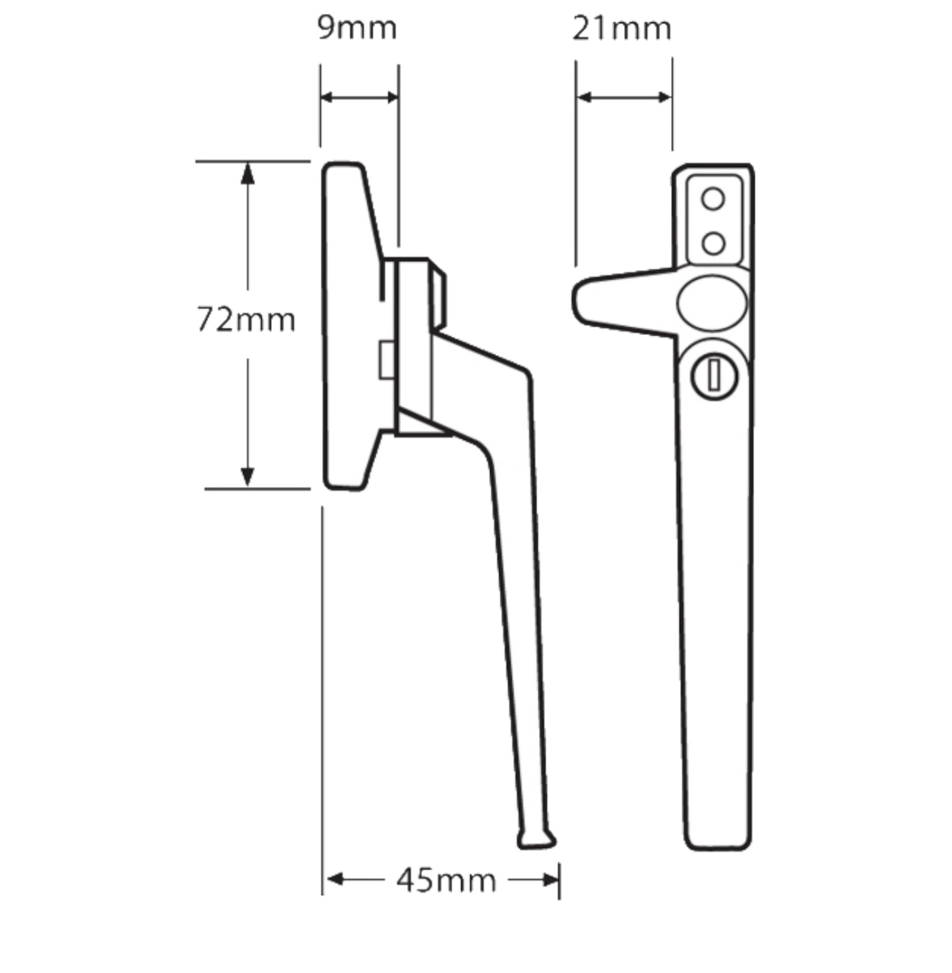 AVOCET Cockspur Handle